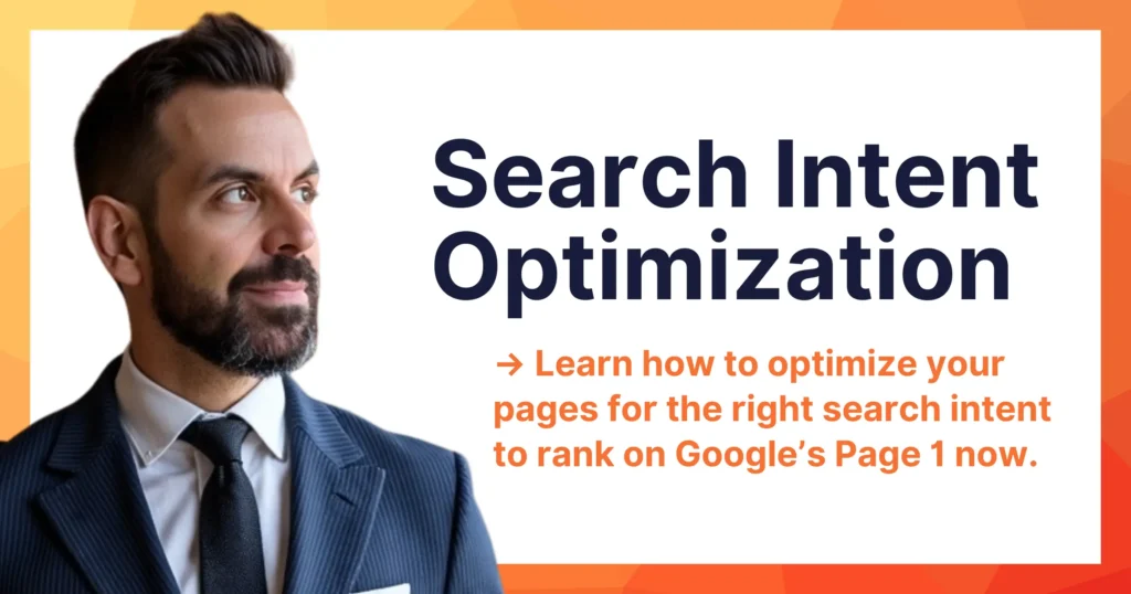 search intent optimization