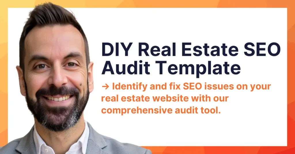 diy real estate seo audit template